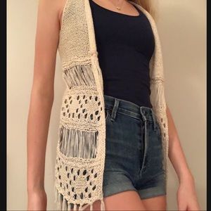 Itsourtime sleeveless cardigan